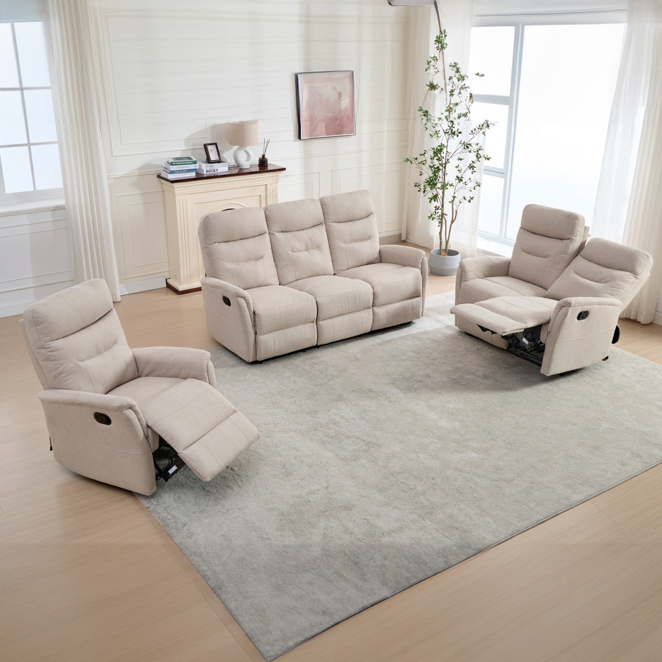 Sof� Relax Bufallo 3 Lugares