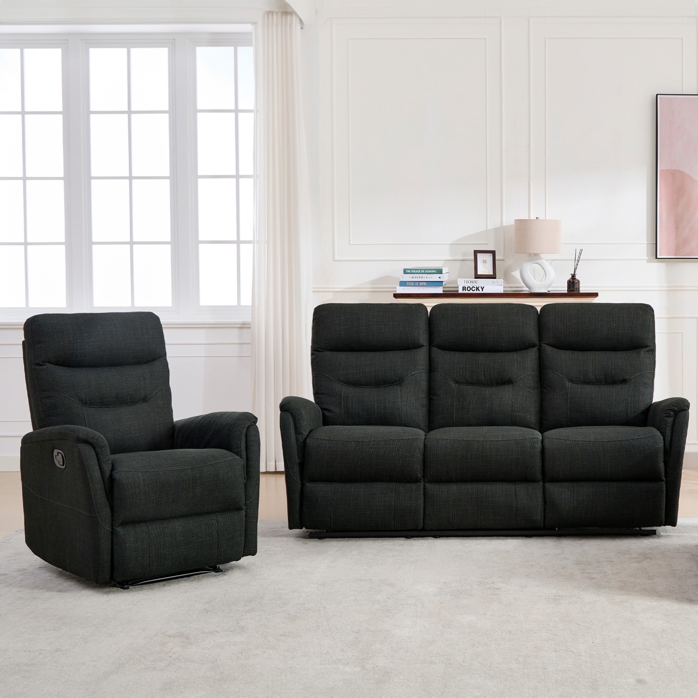 Set Sof�s Relax 3+1 Lugares Bufallo