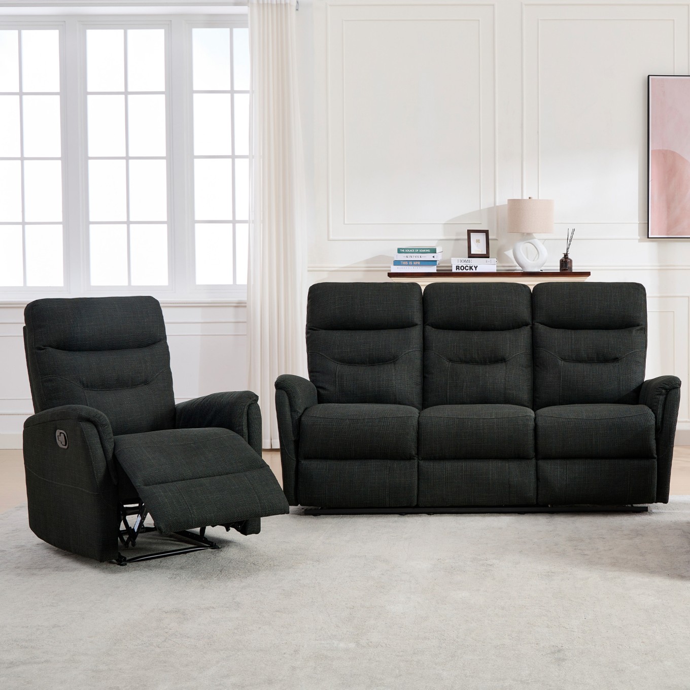 Set Sof�s Relax 3+1 Lugares Bufallo