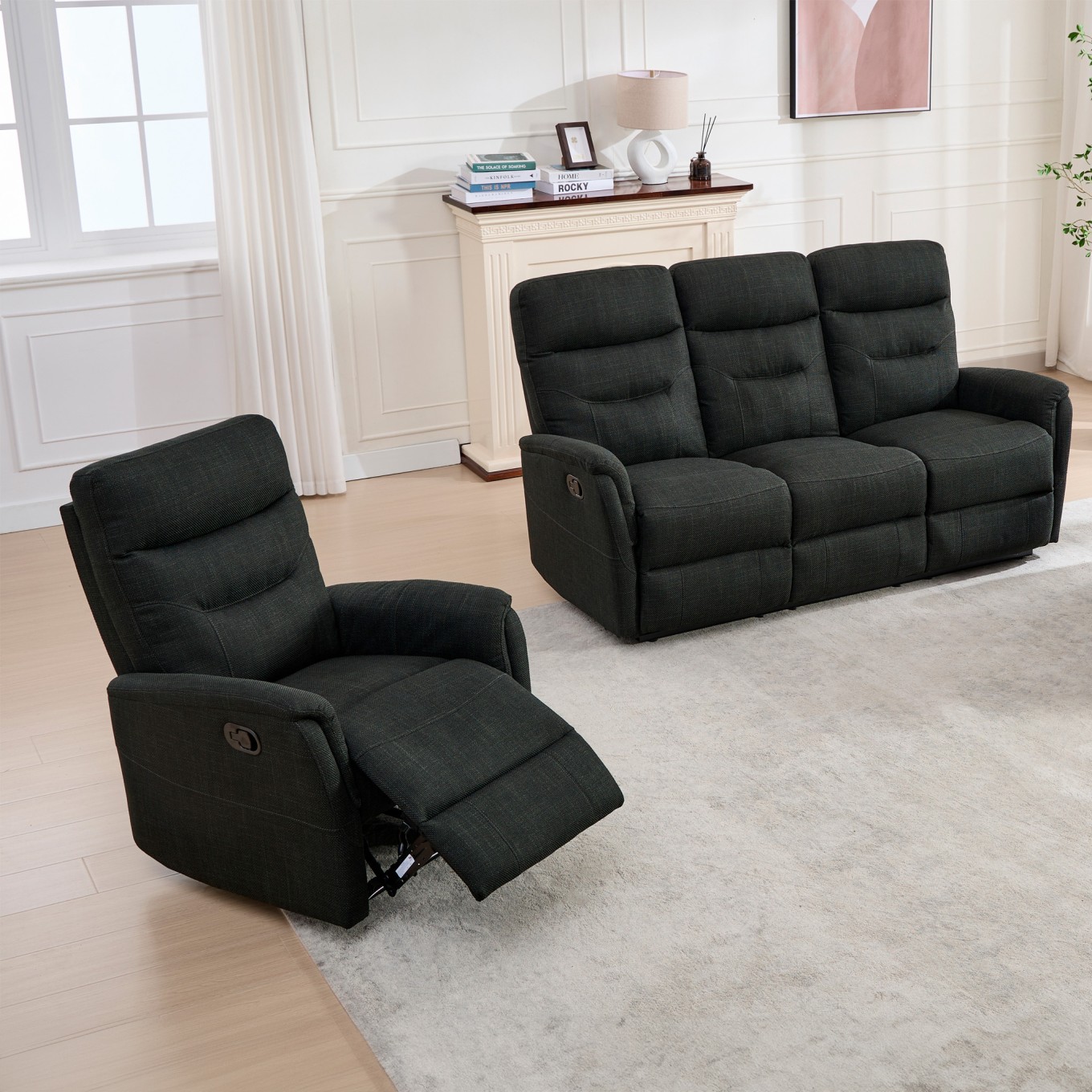 Set Sof�s Relax 3+1 Lugares Bufallo