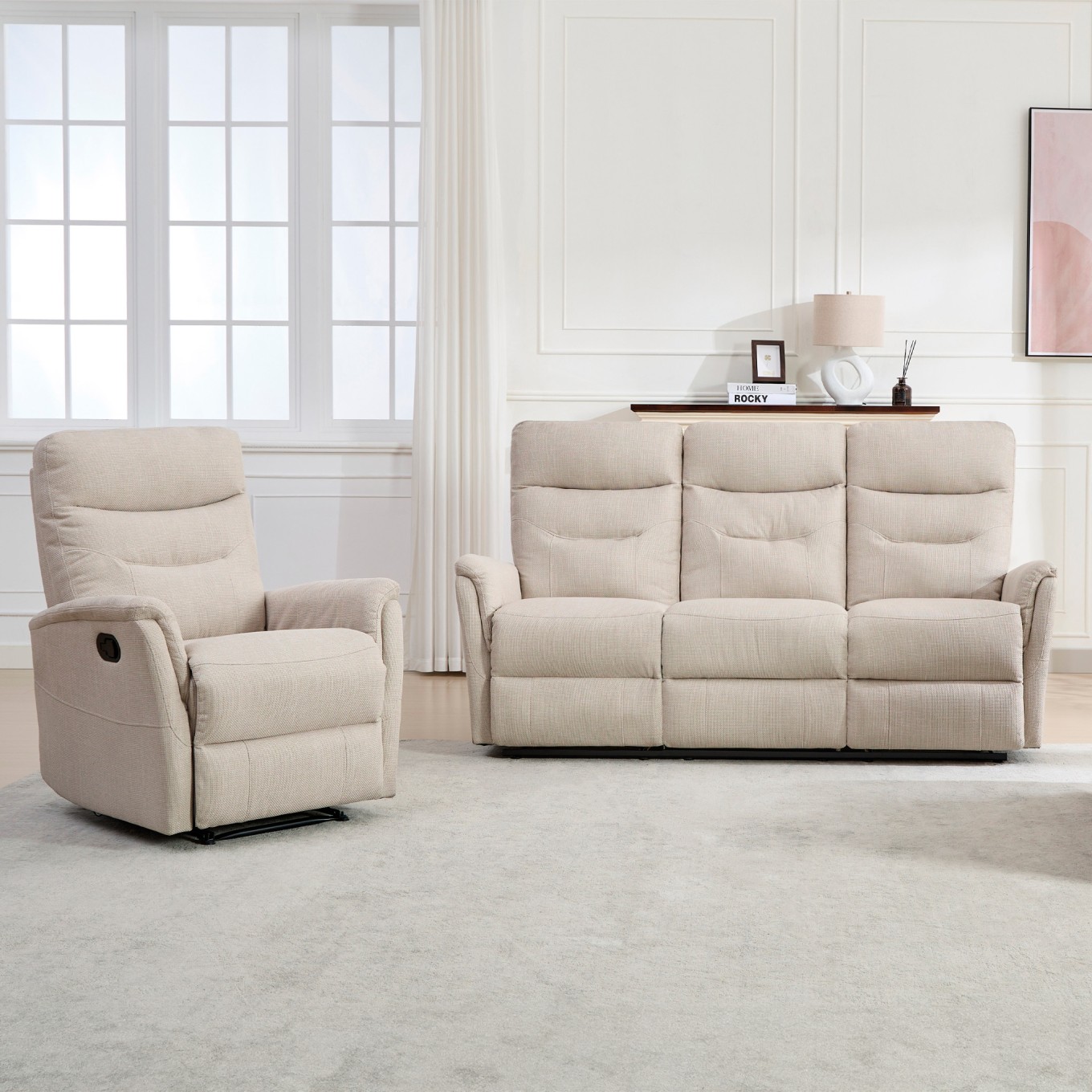 Set Sof�s Relax 3+1 Lugares Bufallo