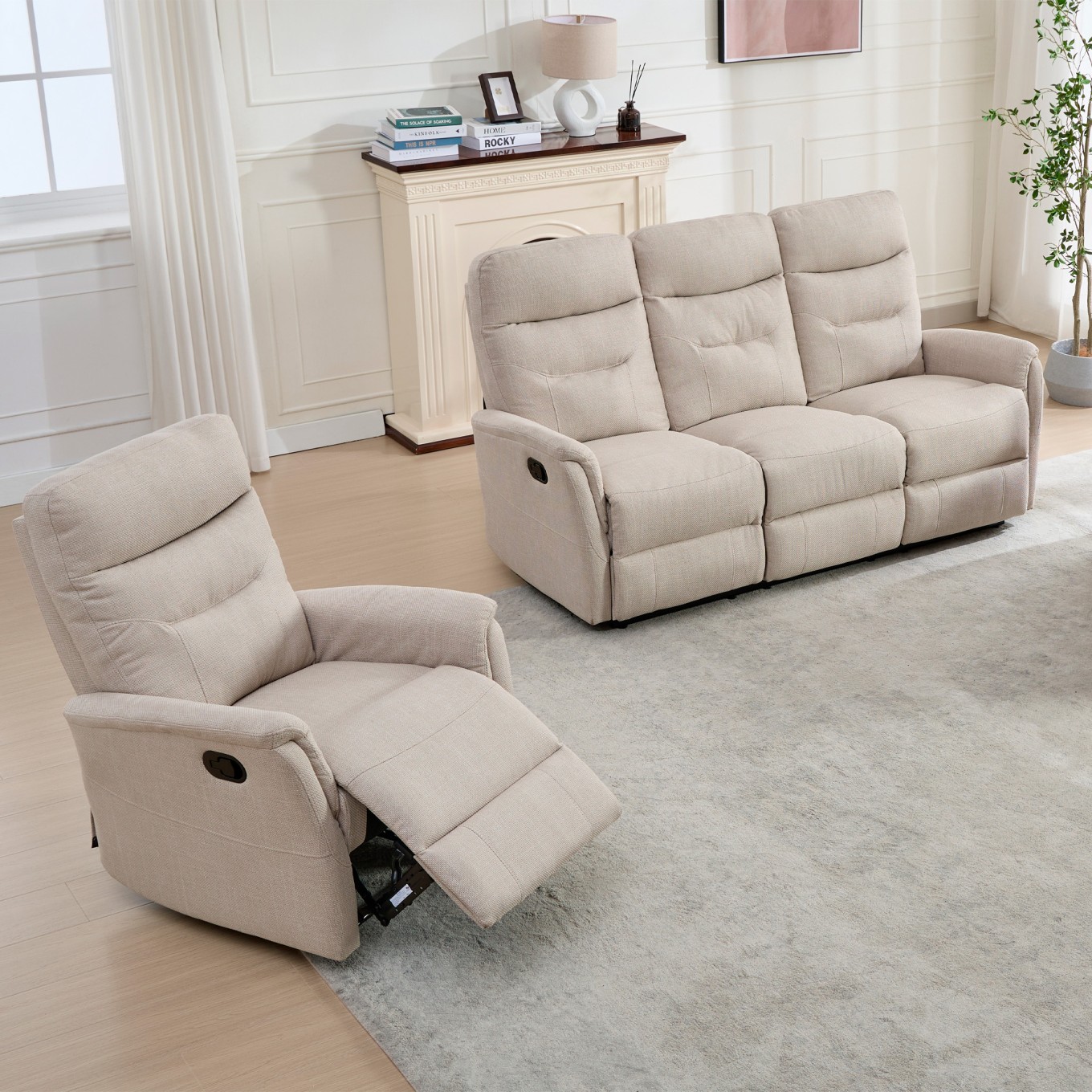 Set Sof�s Relax 3+1 Lugares Bufallo