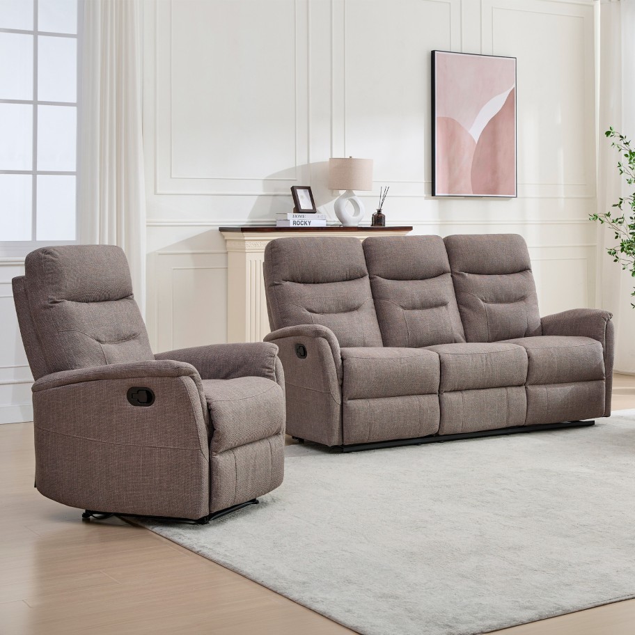 Set Sof�s Relax 3+1 Lugares Bufallo