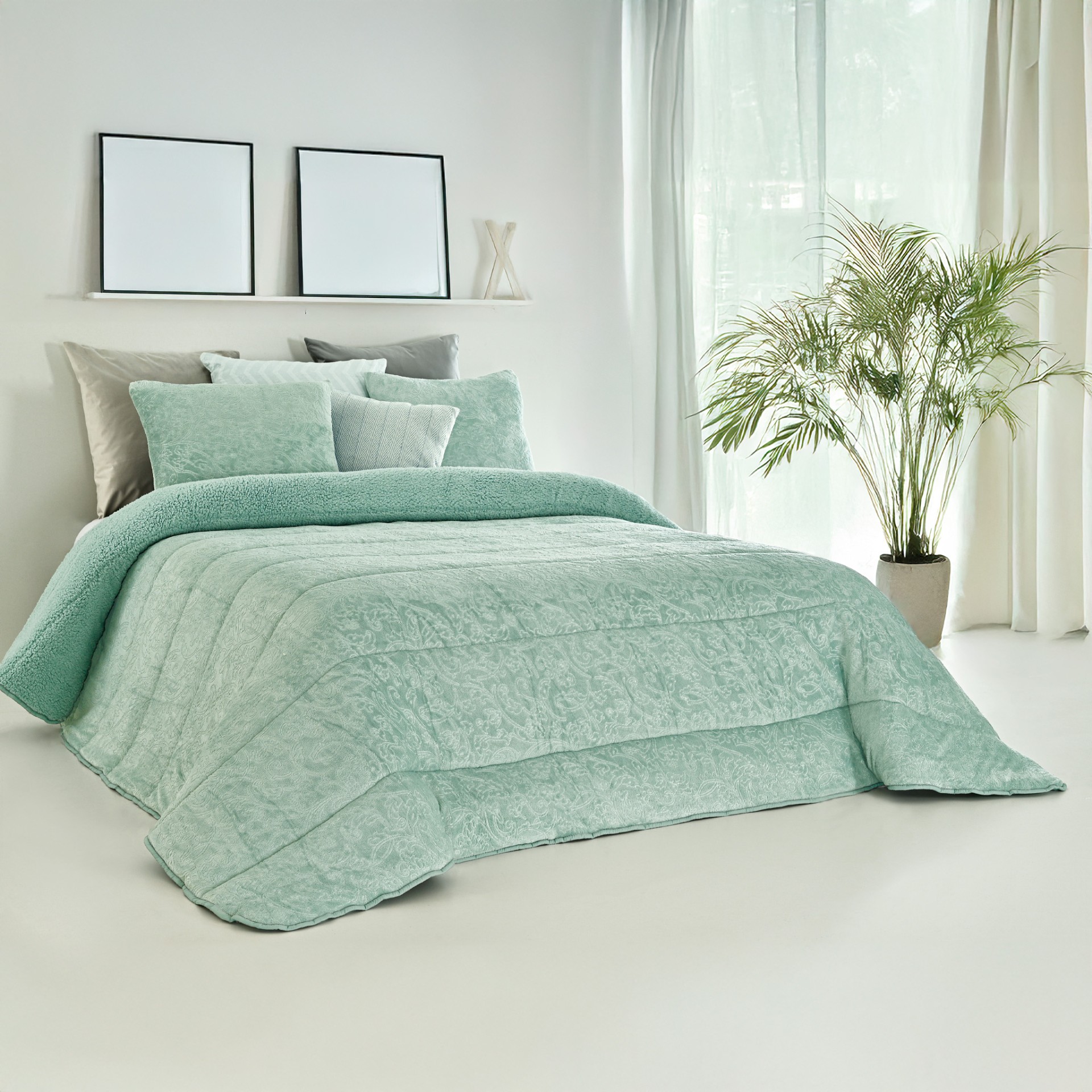 Edred�o de Borrego K2 - Cama Individual