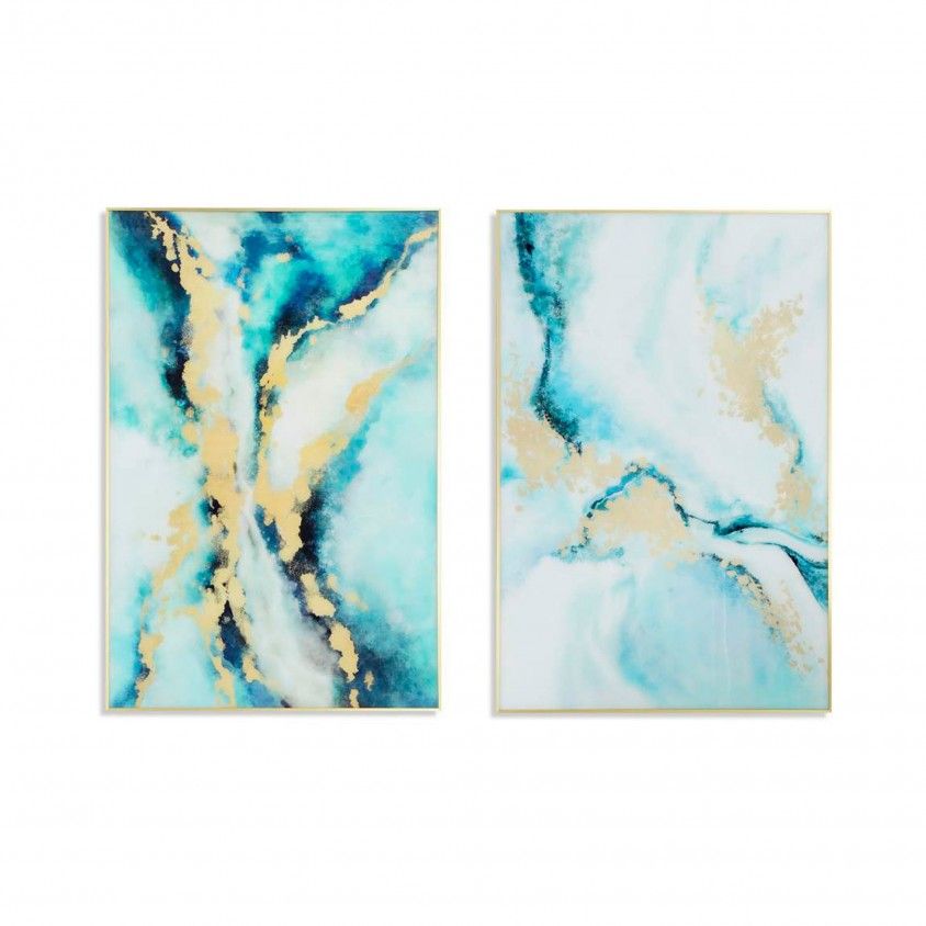 Quadro Abstrato 80x2,5x120 Sortido 2 Modelos