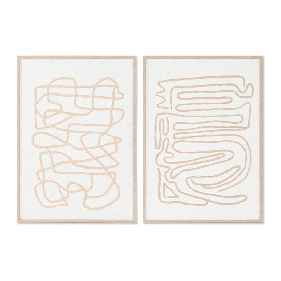 Quadro Abstrato 50x2,2x70 Sortido 2 Modelos