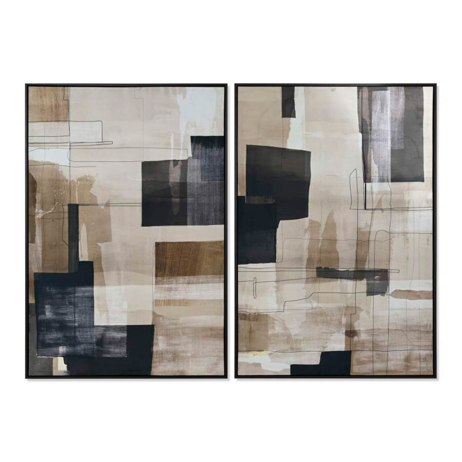 Quadro Abstrato 83x4x123 Sortido 2 Modelos