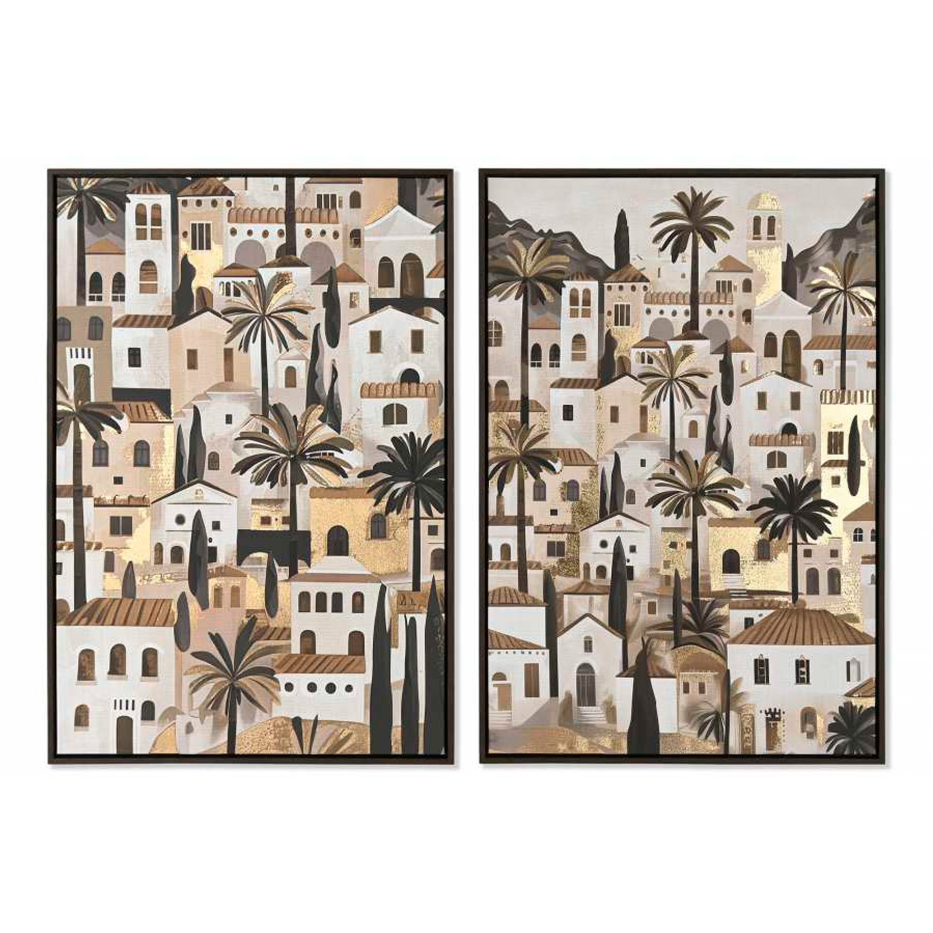 Quadro Casas 63x4,5x93 Sortido 2 Modelos