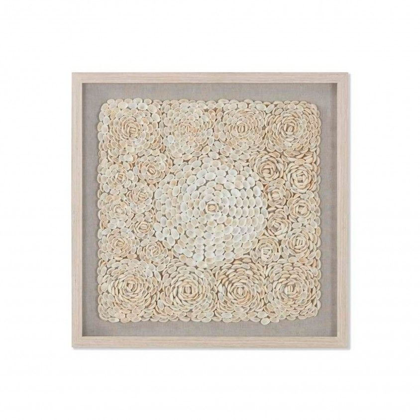 Quadro Vidro/Madreprola 60x4x60