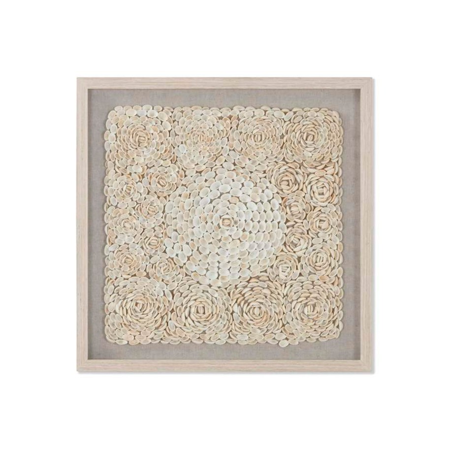 Quadro Vidro/Madrepérola 60x4x60