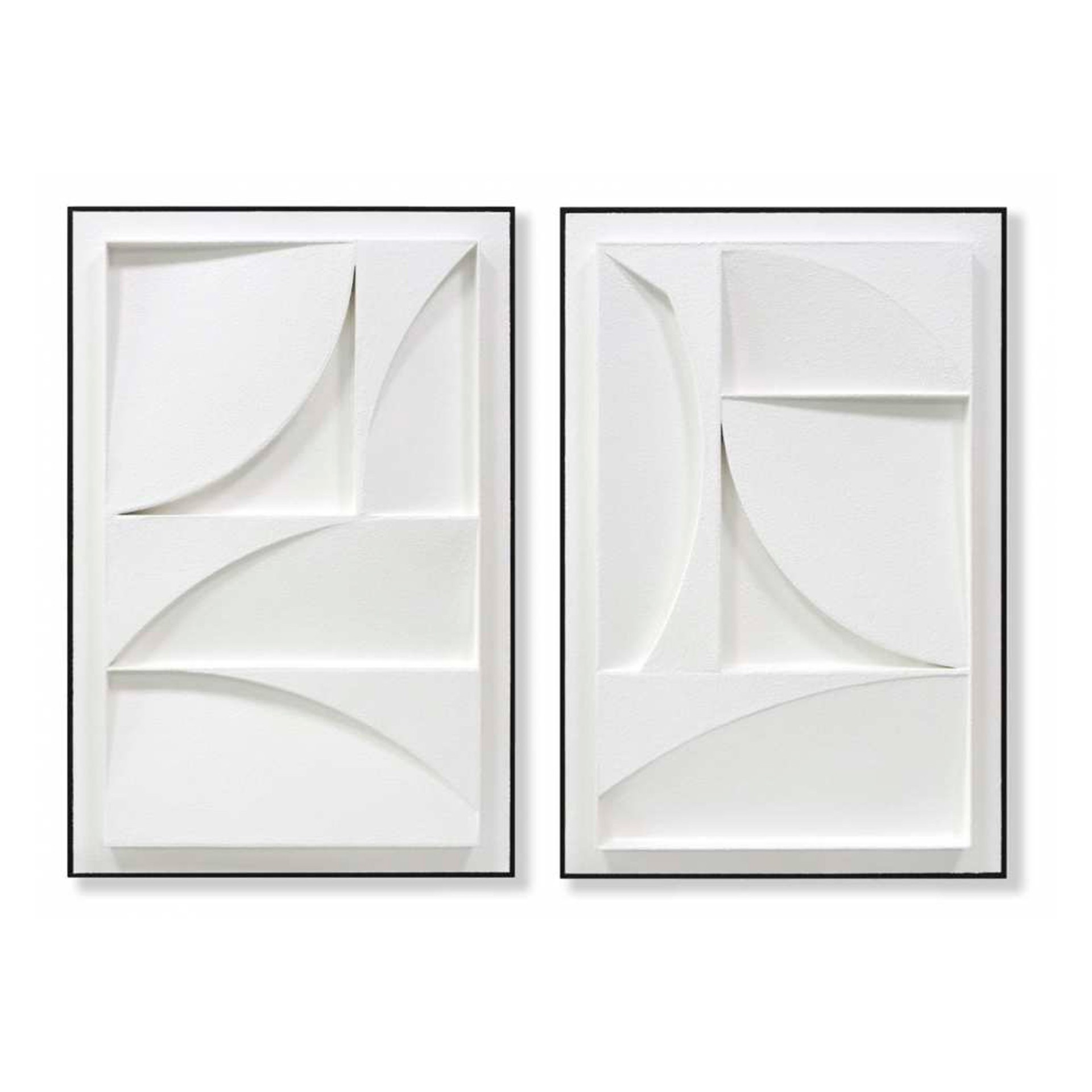 Quadro Abstrato 3D 60x6,5x90 Sortido 2 Modelos