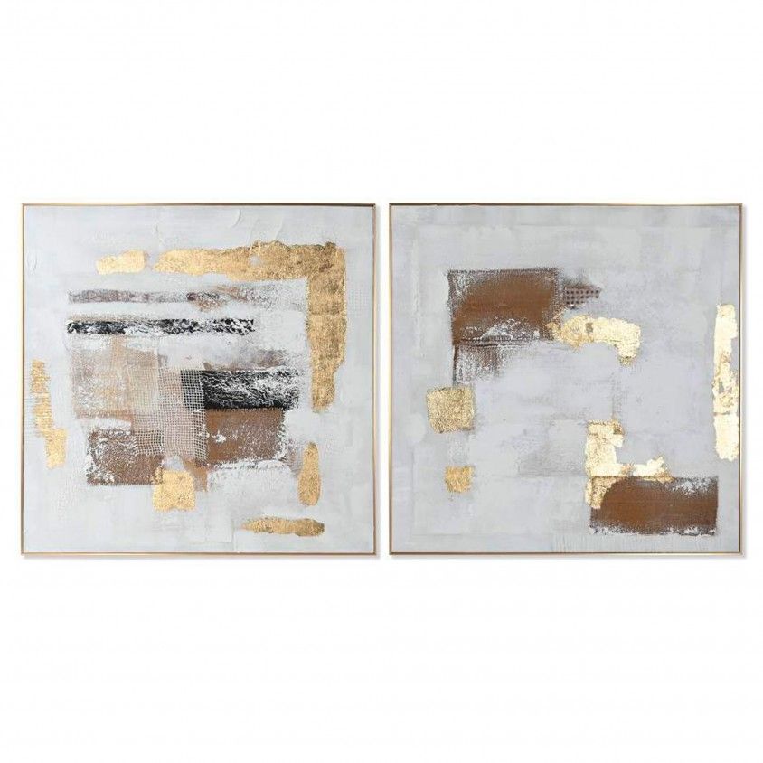 Quadro Abstrato 101,5x4x101,5 Sortido 2 Modelos