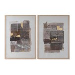 Quadro Abstrato 74x4,5x104 Sortido 2 Modelos