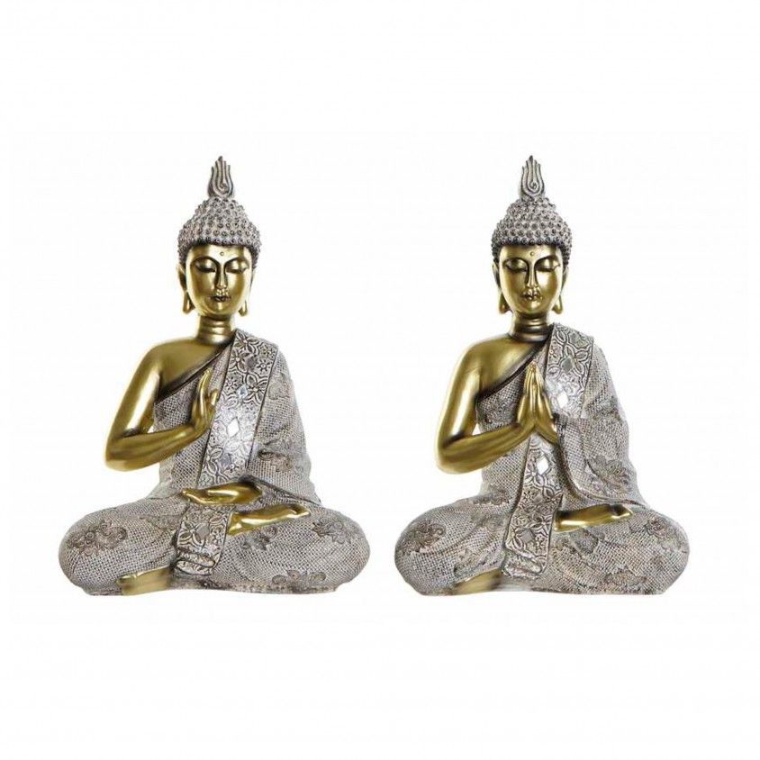 Figura Resina Buda 25x17x37 Sortido