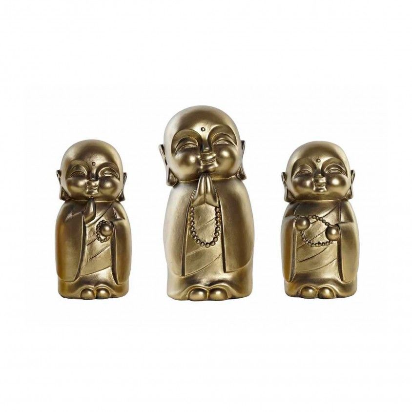 Figura Resina Monge 12,5x12,5x25 Sortido