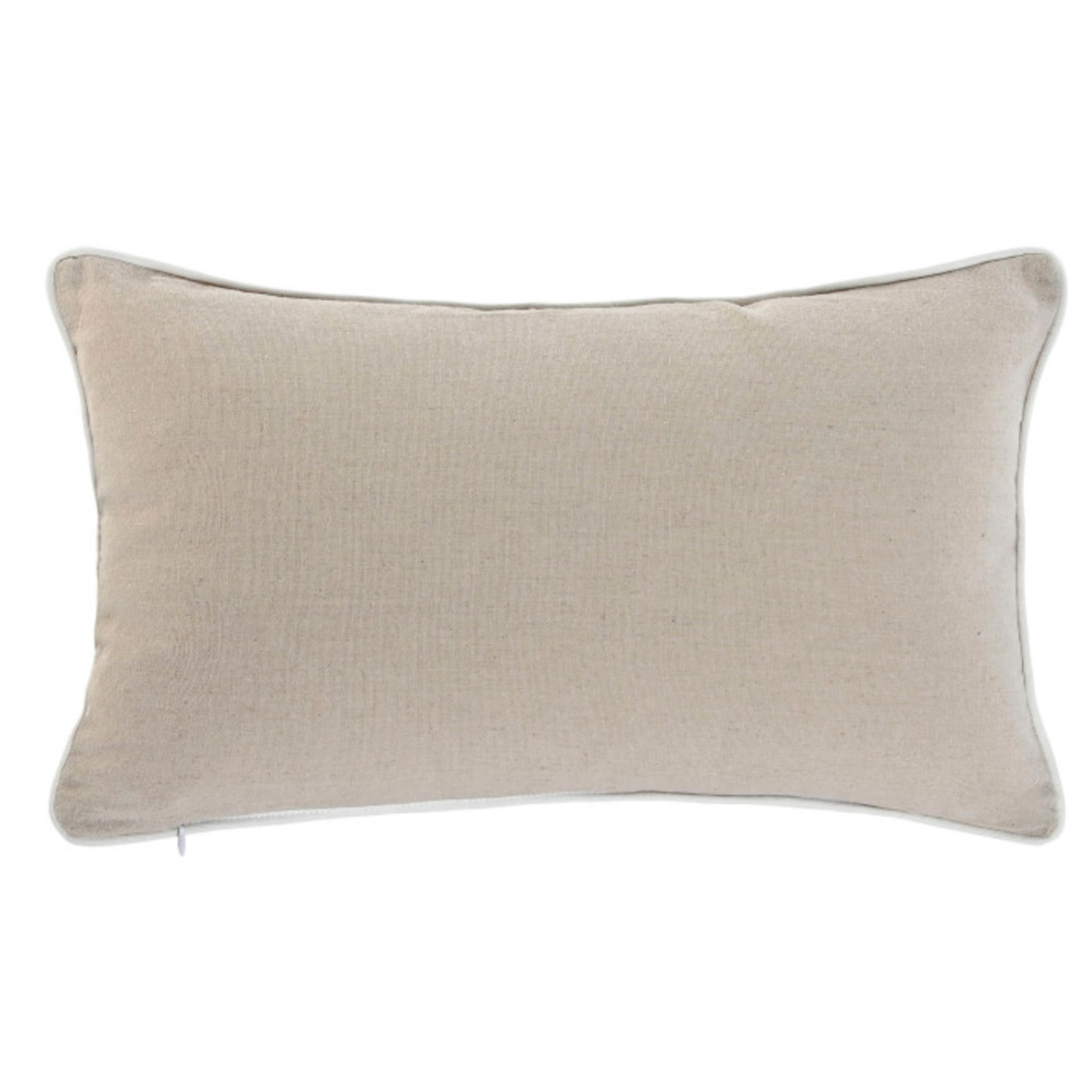 Almofada Bordado Linho/Poliester 380g 50x30