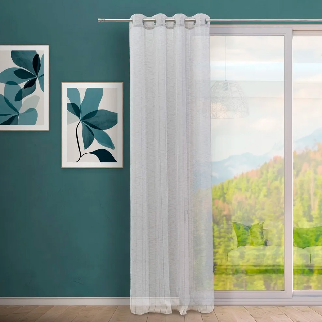 Cortina Faux Linen Lula