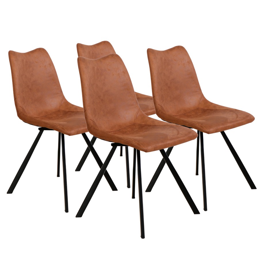 Conjunto 4 Cadeira N�poles II