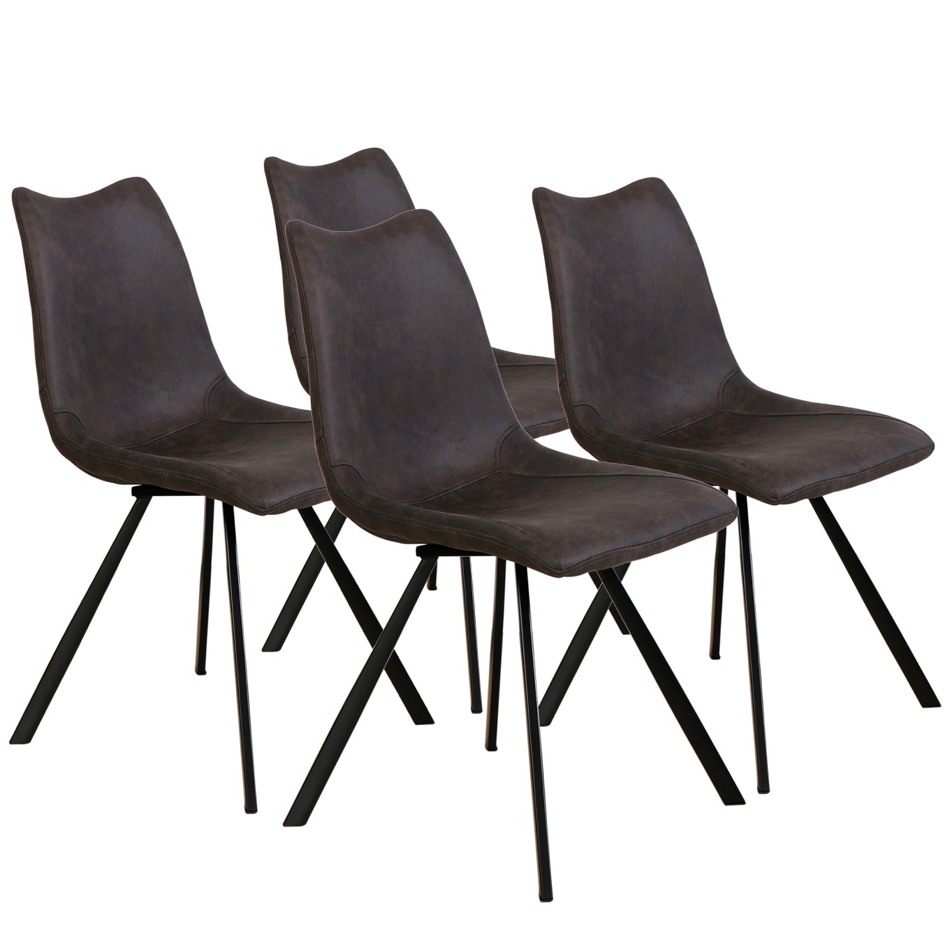 Conjunto 4 Cadeira N�poles II