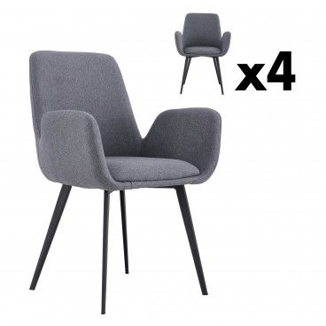 Conjunto 4 Cadeiras Palermo II