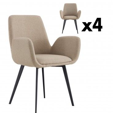 Conjunto 4 Cadeiras Palermo II