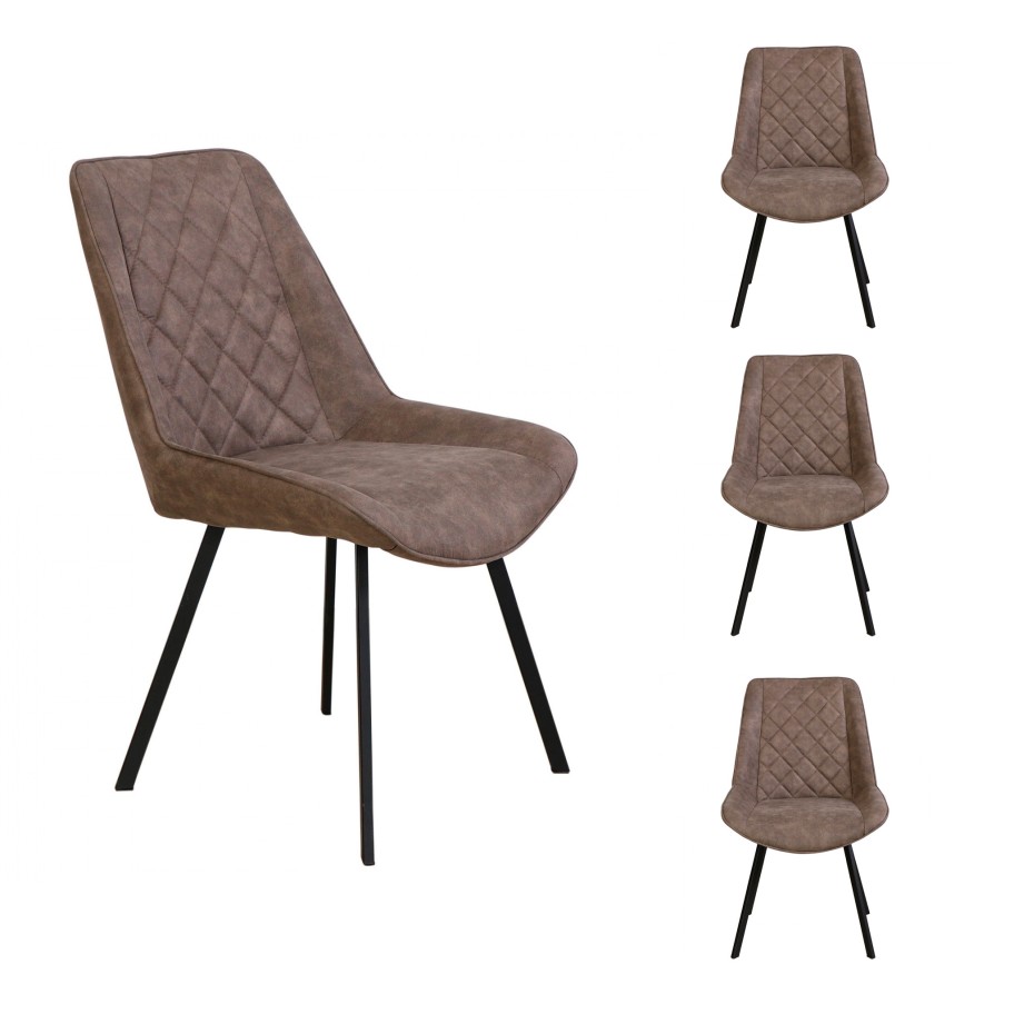 Conjunto 4 Cadeiras Pisa II