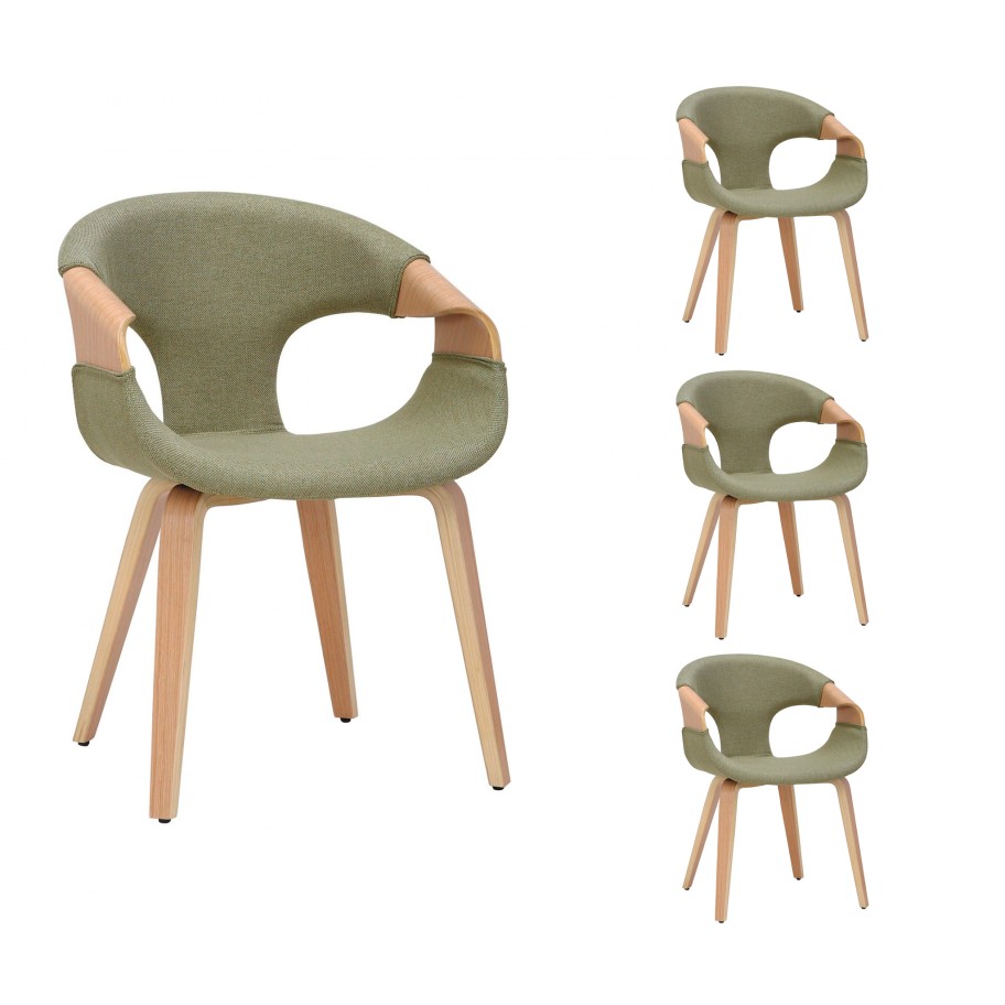 Conjunto 4 Cadeiras Biella