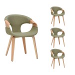 Conjunto 4 Cadeiras Biella