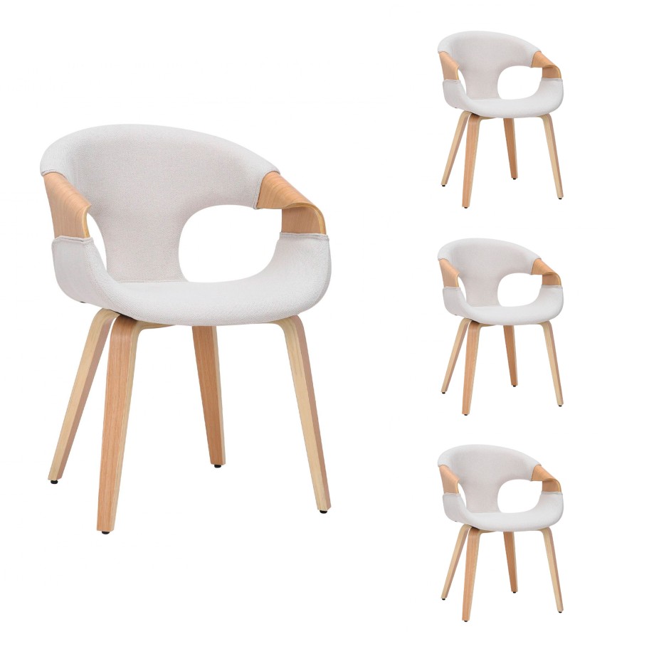 Conjunto 4 Cadeiras Biella