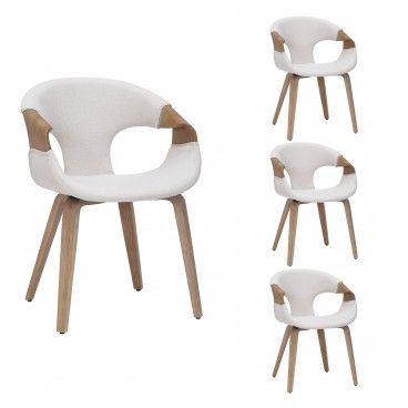 Conjunto 4 Cadeiras Biella