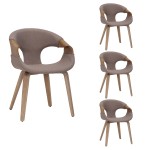 Conjunto 4 Cadeiras Biella