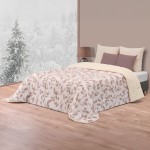 Edredão Microfibra Borreguito Cedro - Cama Casal