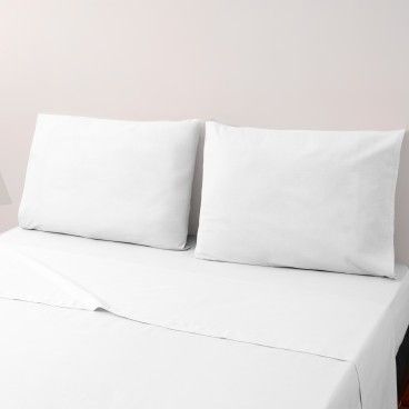 Jogo de Cama com Capa Percal Liso - Cama 160