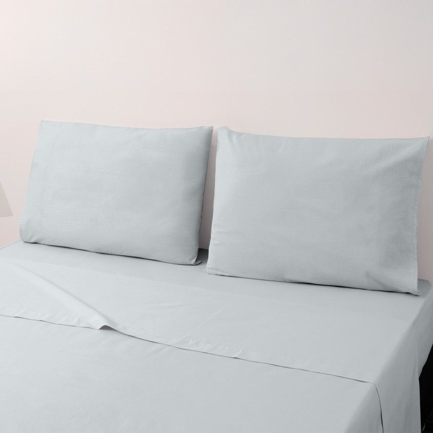 Jogo de Cama com Capa Percal Liso - Cama 160