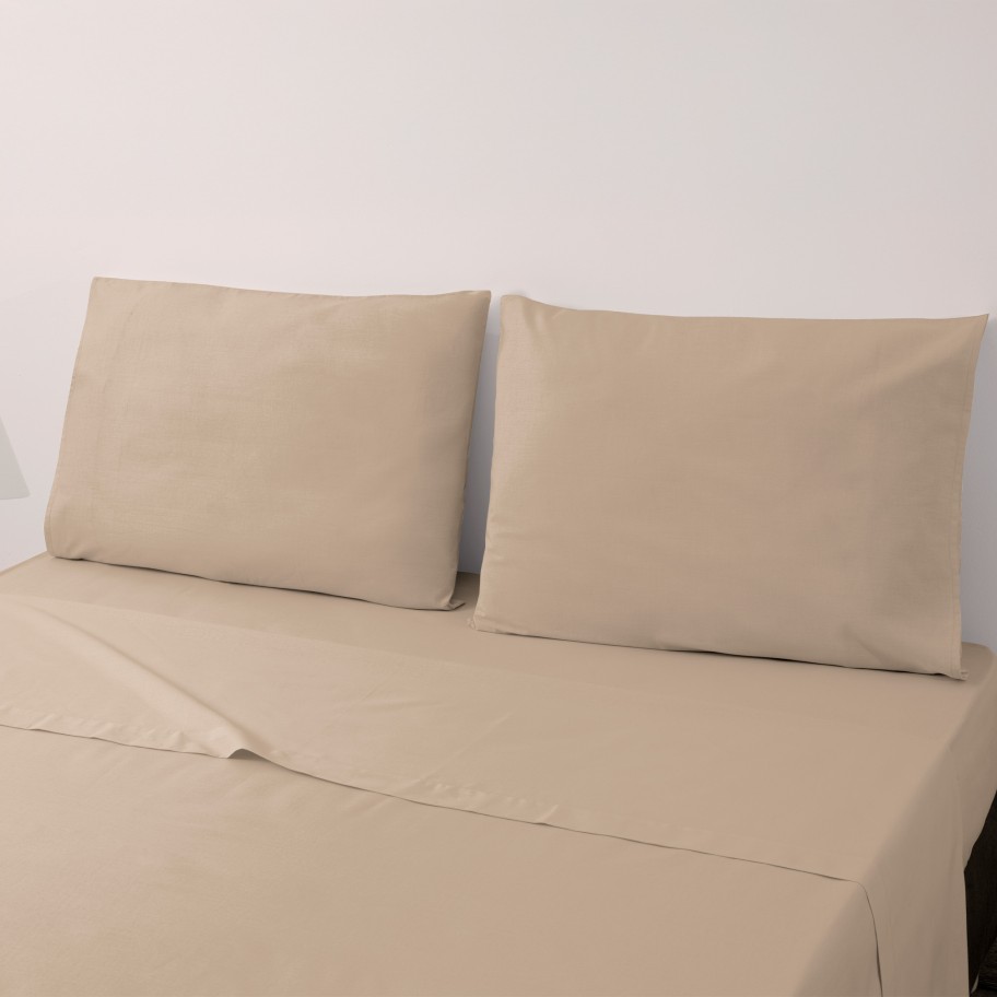Jogo de Cama com Capa Percal Liso - Cama 160
