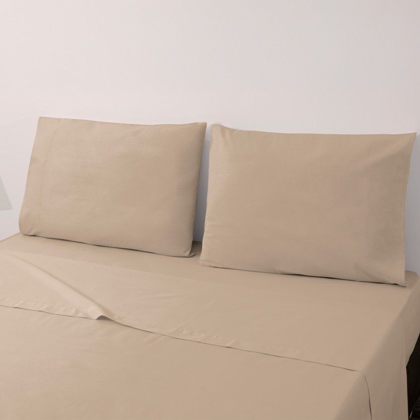 Jogo de Cama com Capa Percal Liso - Cama 180