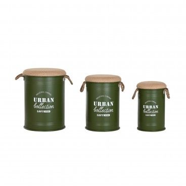 Conjunto 3 Potes 40x40x55,5