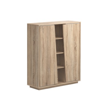 Arm�rio Zurique II (2 Portas + 3 Prateleiras)