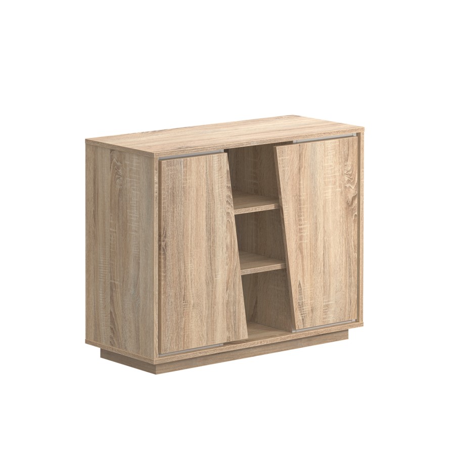 Arm�rio Aparador Zurique II (2 Portas + 2 Prateleiras)