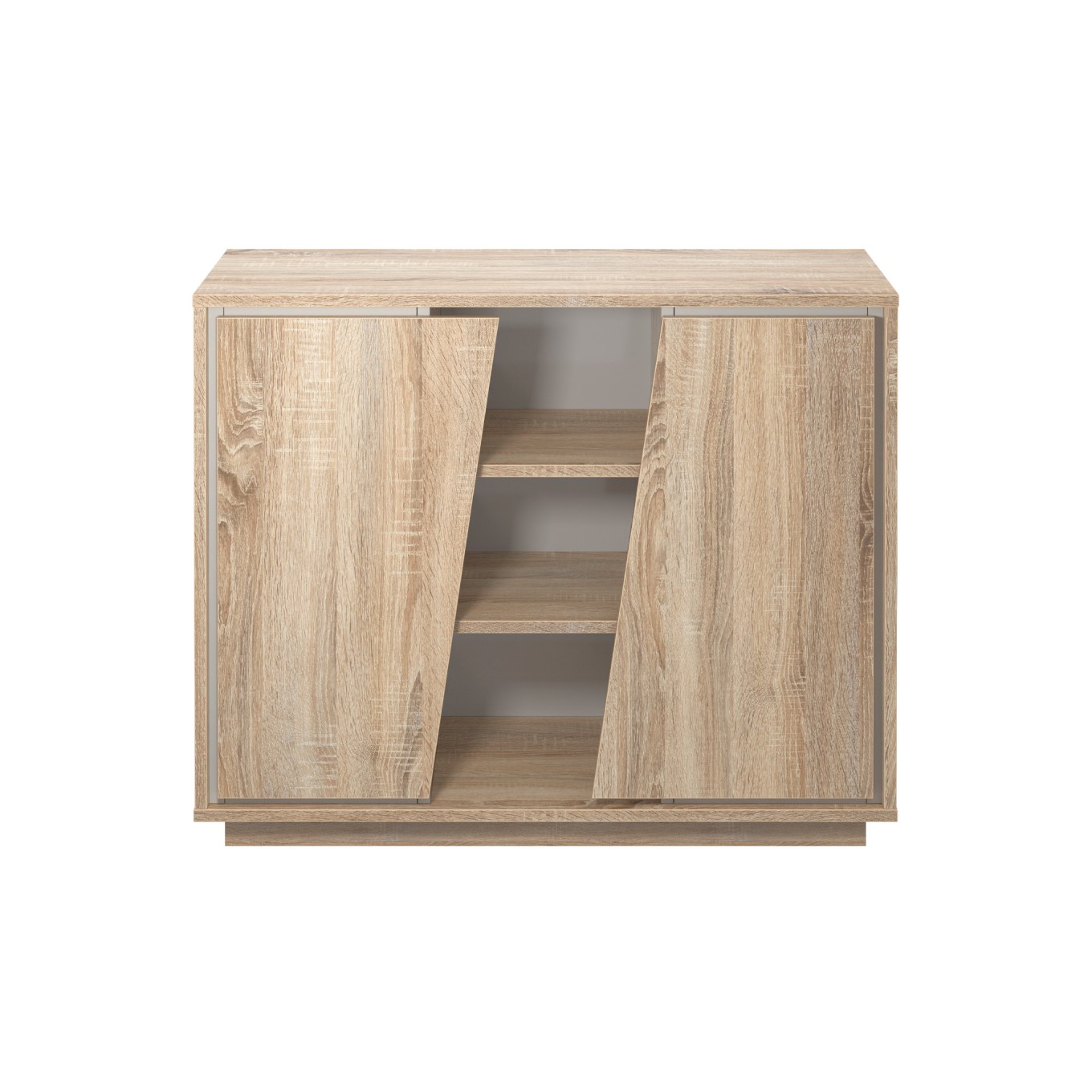 Arm�rio Aparador Zurique II (2 Portas + 2 Prateleiras)