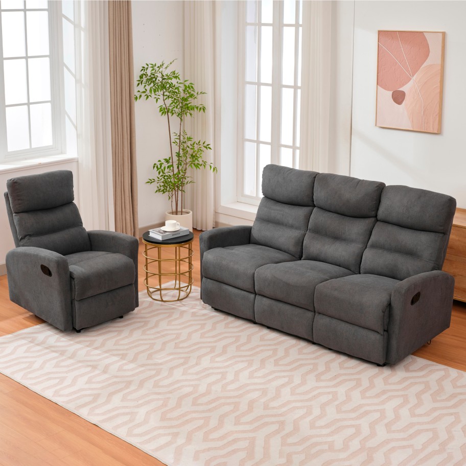 Set Sof�s Relax 3+1 Lugares Glendale