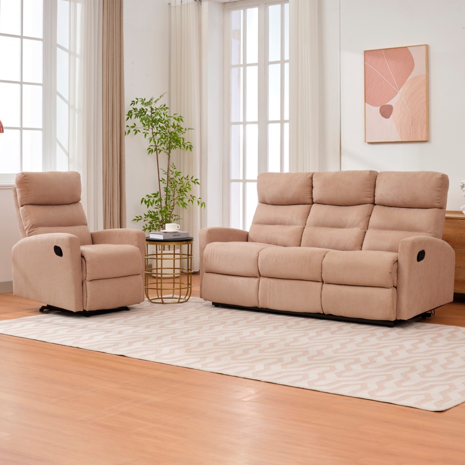 Set Sof�s Relax 3+1 Lugares Glendale