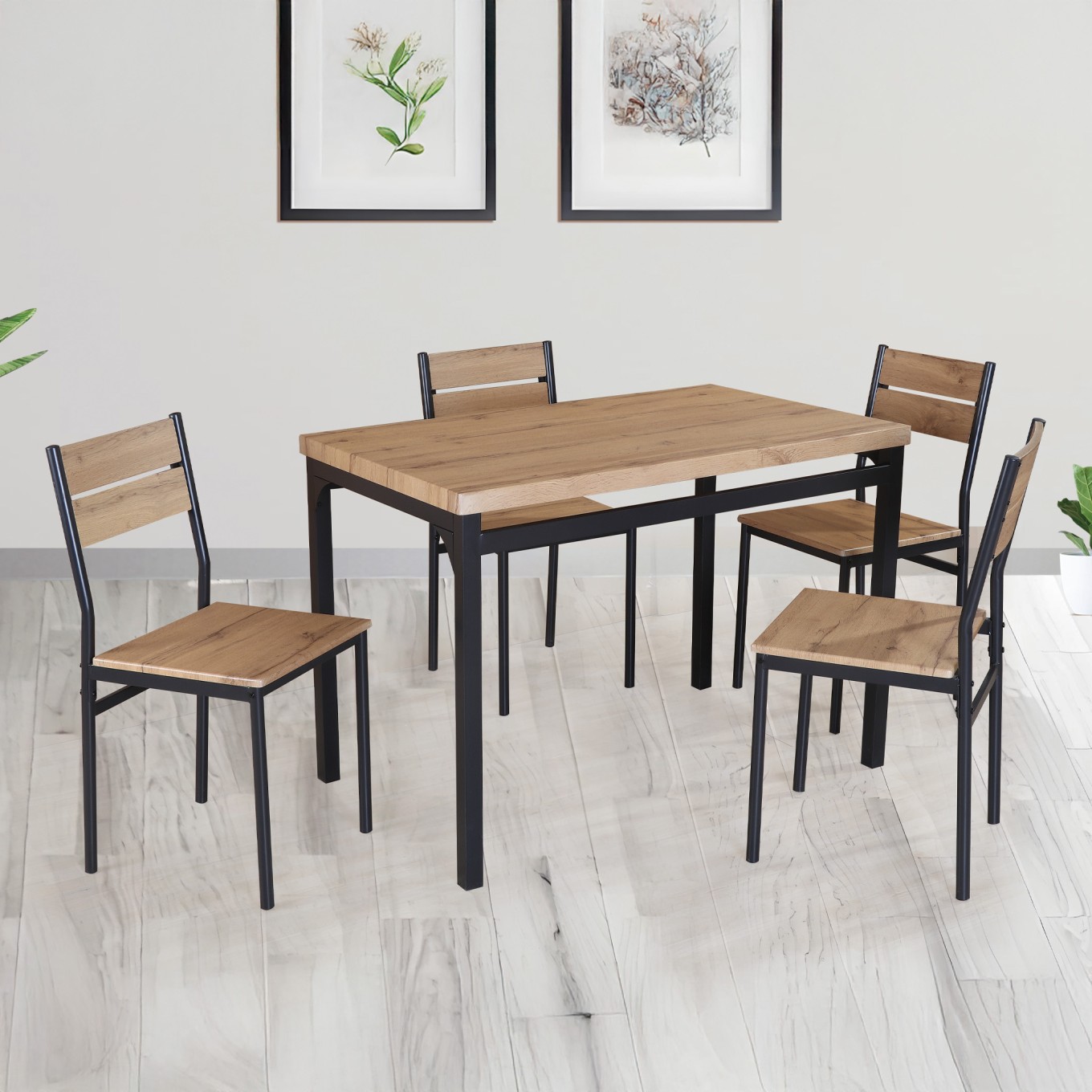 Mesa M�laga com 4 Cadeiras