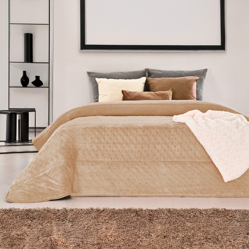 Edredão de Borrego K1 - Cama Casal Edredão de Borrego K1 - Cama Casal