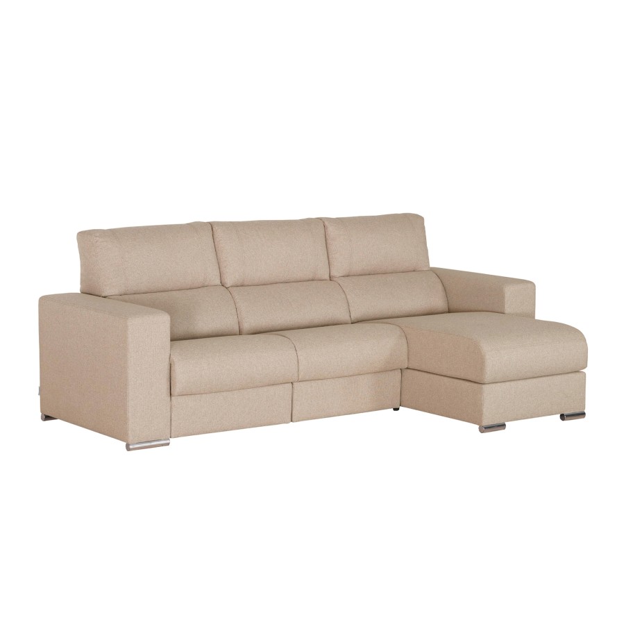 Sofá Chaise Longue Washington com Relax Elétrico