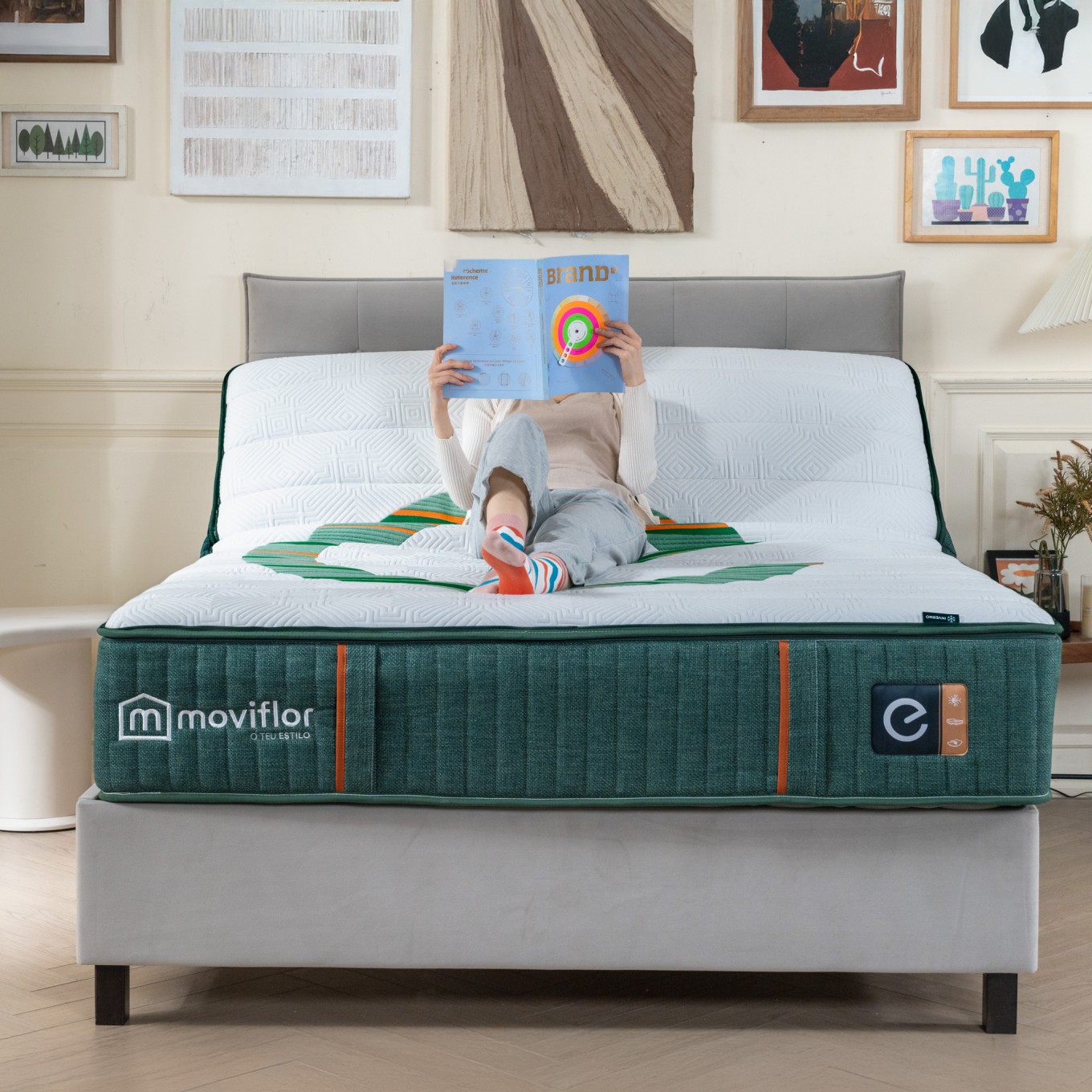 Colch�o com Motor Moviflor Intelligent