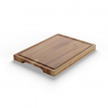 Tbua Rustic Retangular com Sulco e Pegas