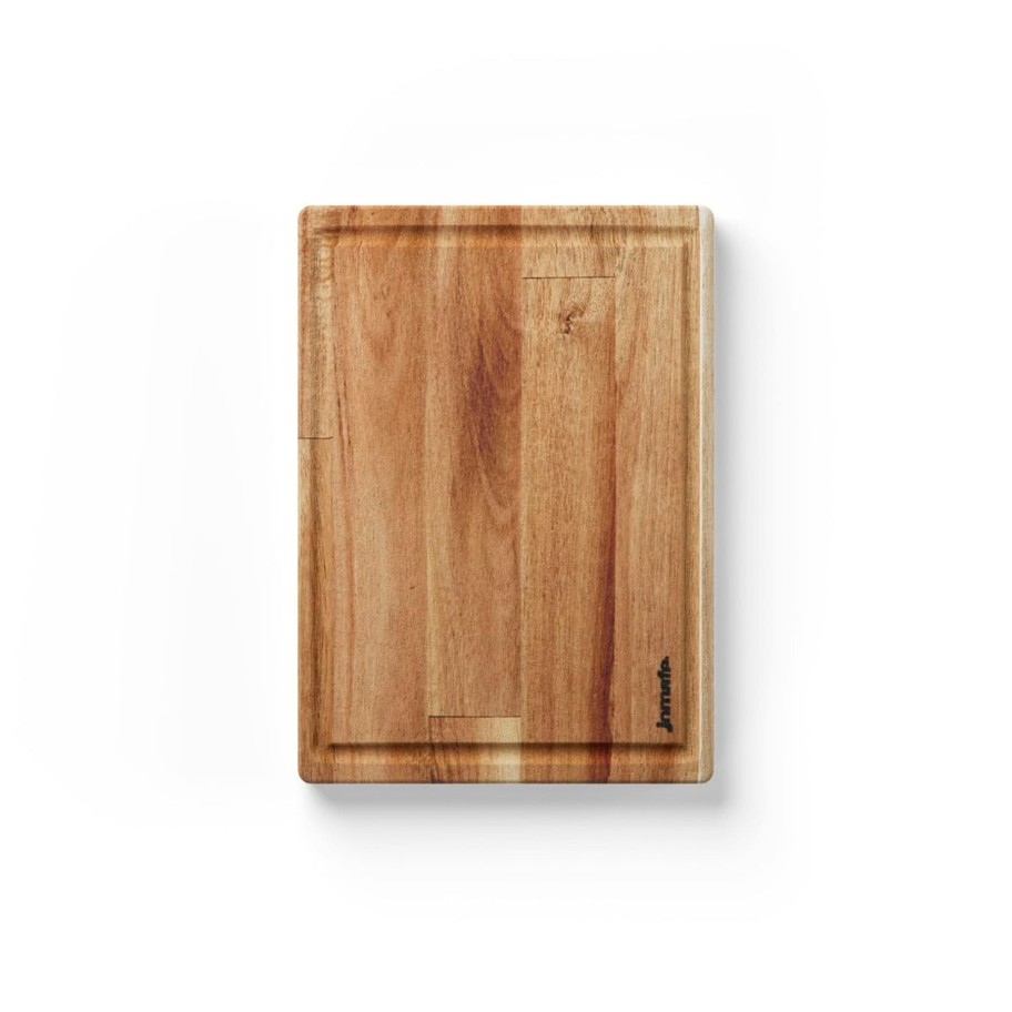 T�bua Rustic Retangular com Sulco e Pegas