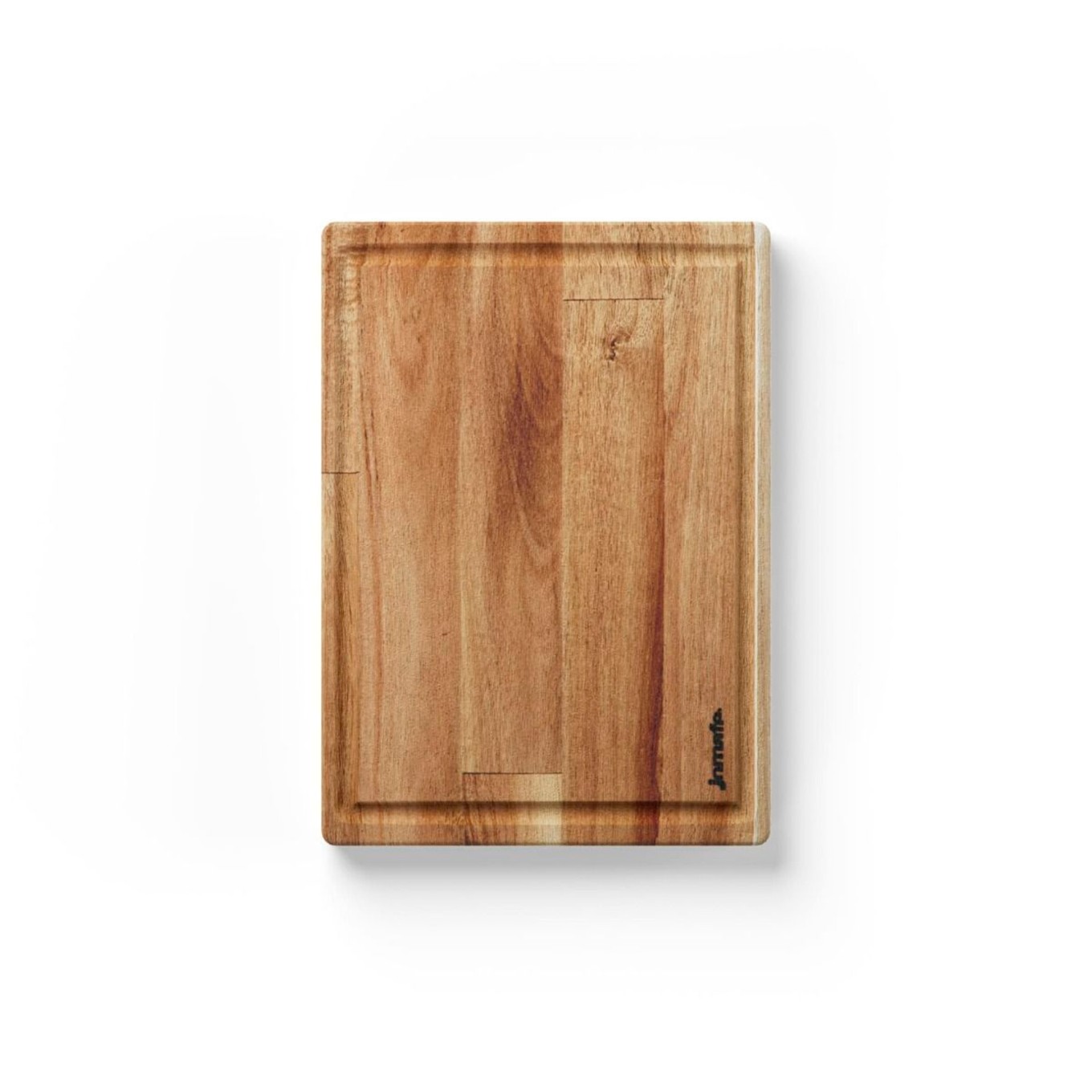T�bua Rustic Retangular com Sulco e Pegas