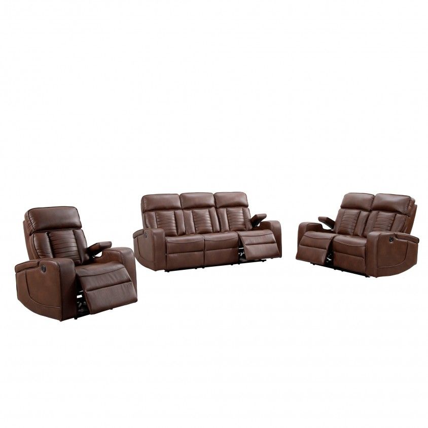 Sof Relax Eltrico Kentucky 3 Lugares